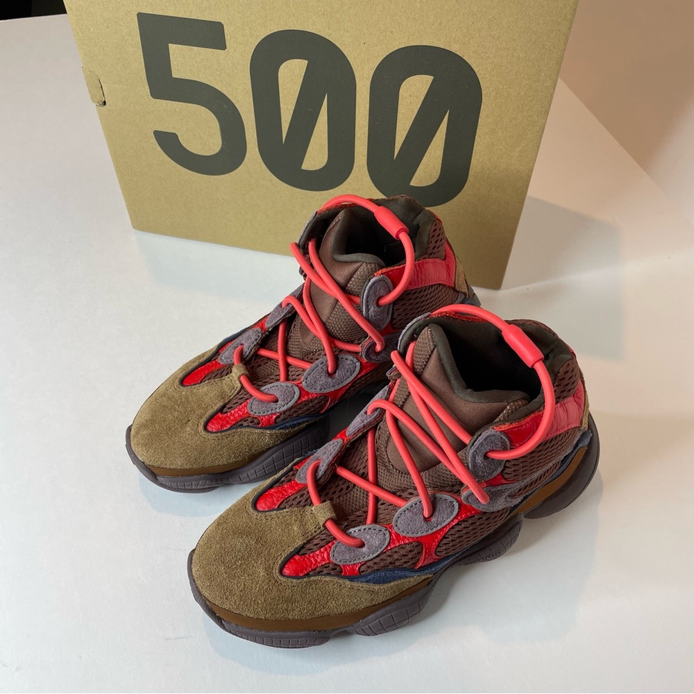 LAST CHANCE SALE! AUTHENTIC YEEZY 500 HIGH SUMAC